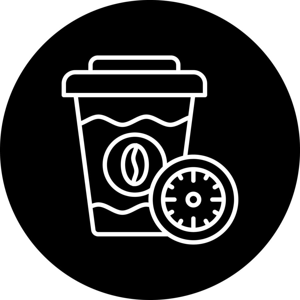 Coffee Time Vector Icon Style