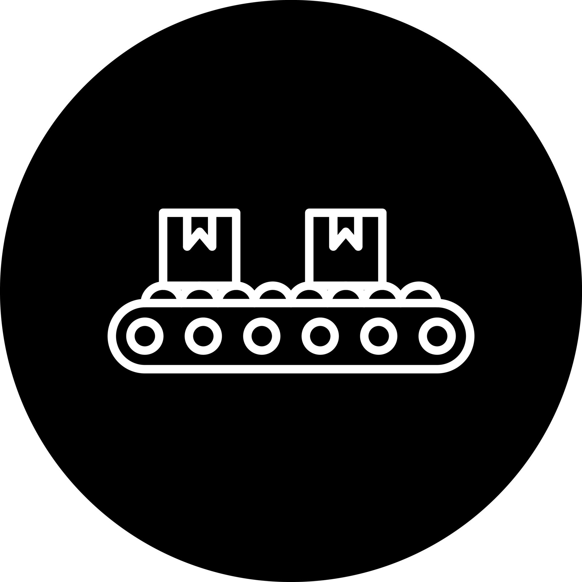 Conveyor Belt Vector Icon Style 22552307 Vector Art at Vecteezy