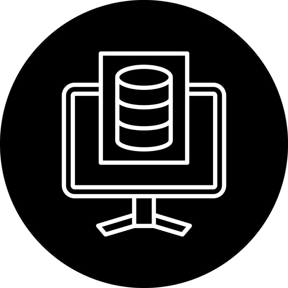 Study Database Vector Icon Style