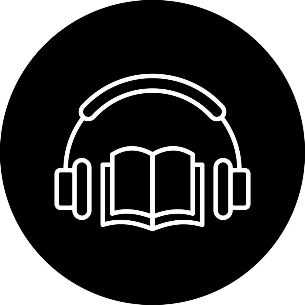 Audio Book Vector Icon Style