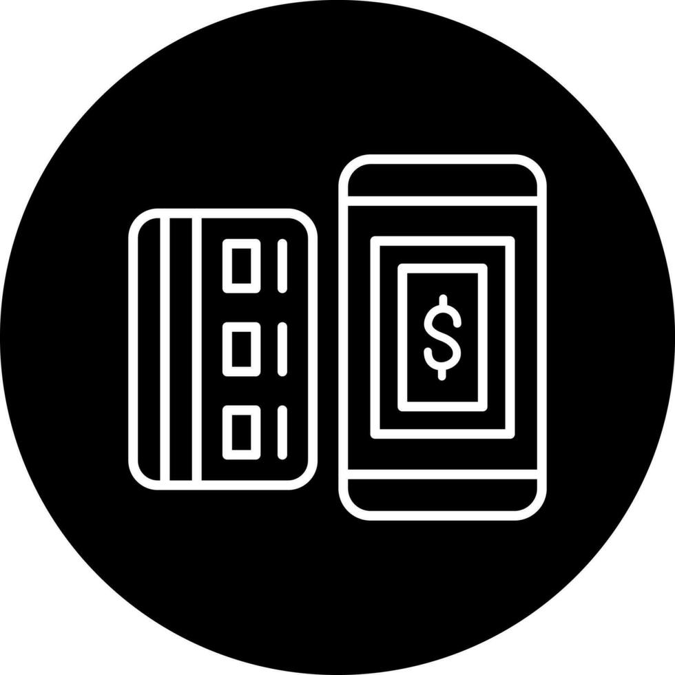 Cashless Payment Vector Icon Style