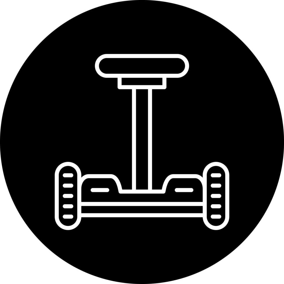 hoverboard vector icono estilo