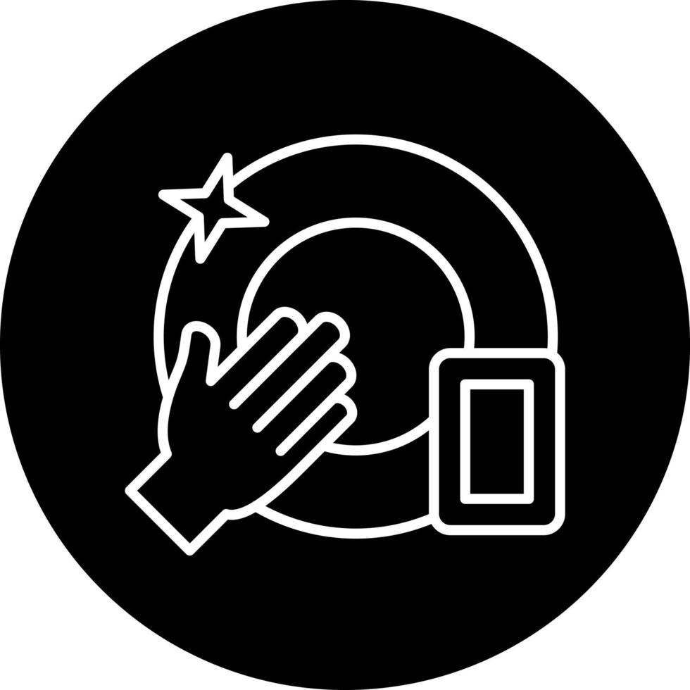 Dishwashing Vector Icon Style