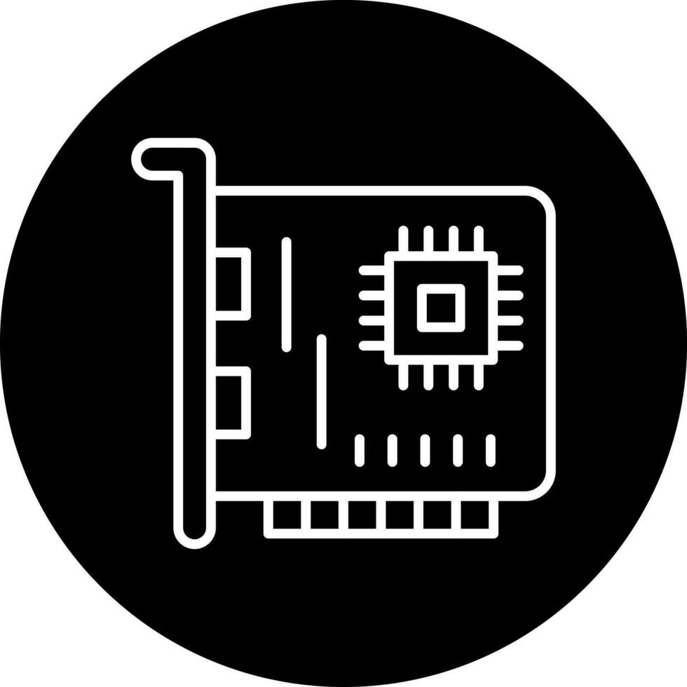 Network Interface Card Vector Icon Style