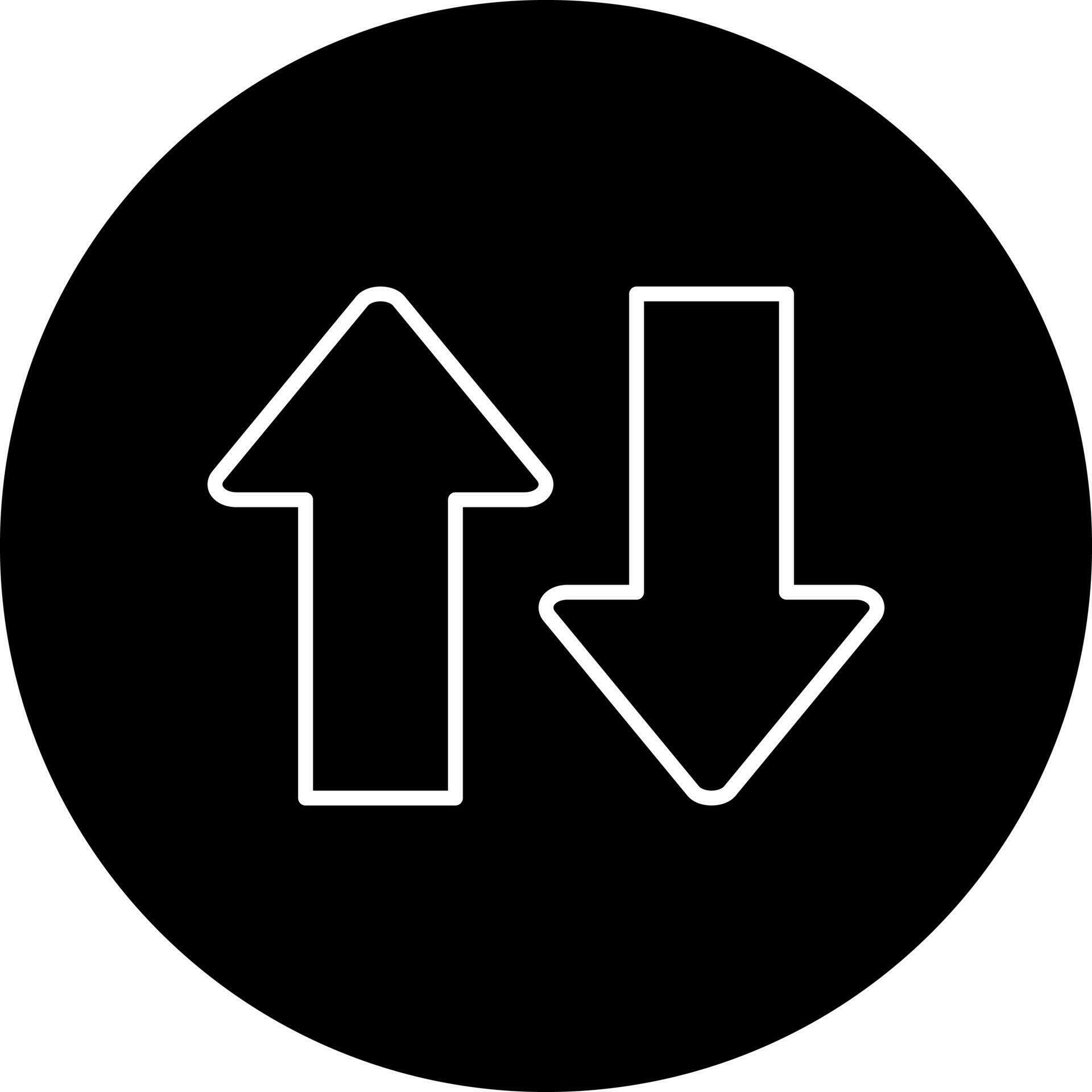 Up Down Vector Icon Style 22552609 Vector Art at Vecteezy