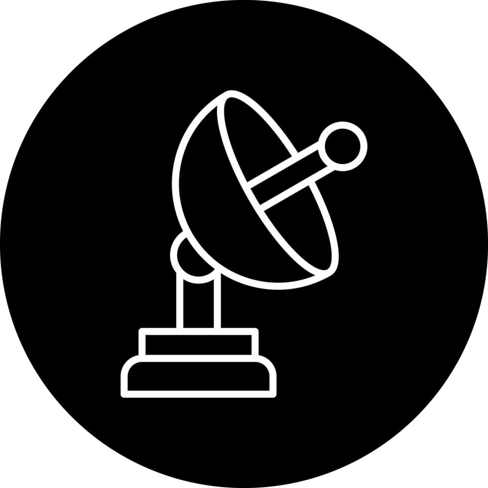 Satellite Dish Vector Icon Style