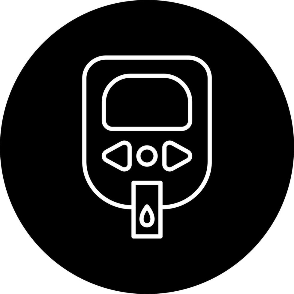 Diabetes Test Vector Icon Style