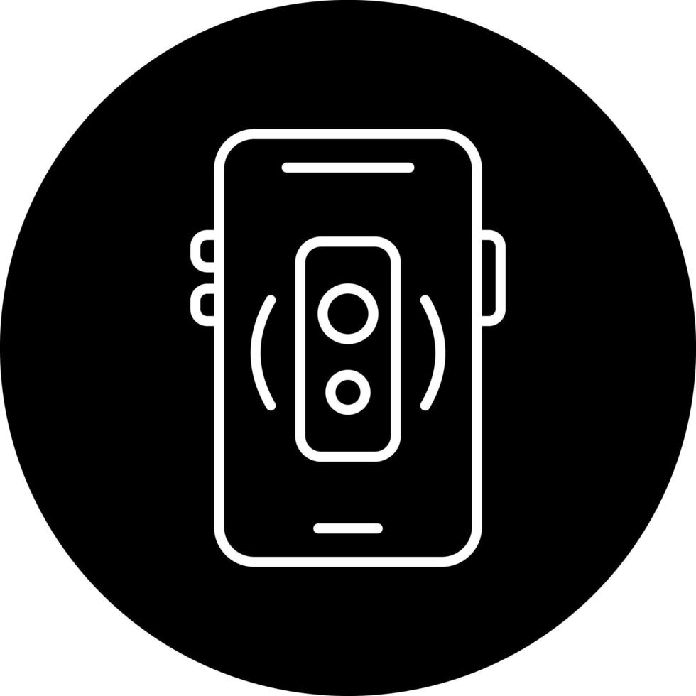 Mobile Speaker Vector Icon Style