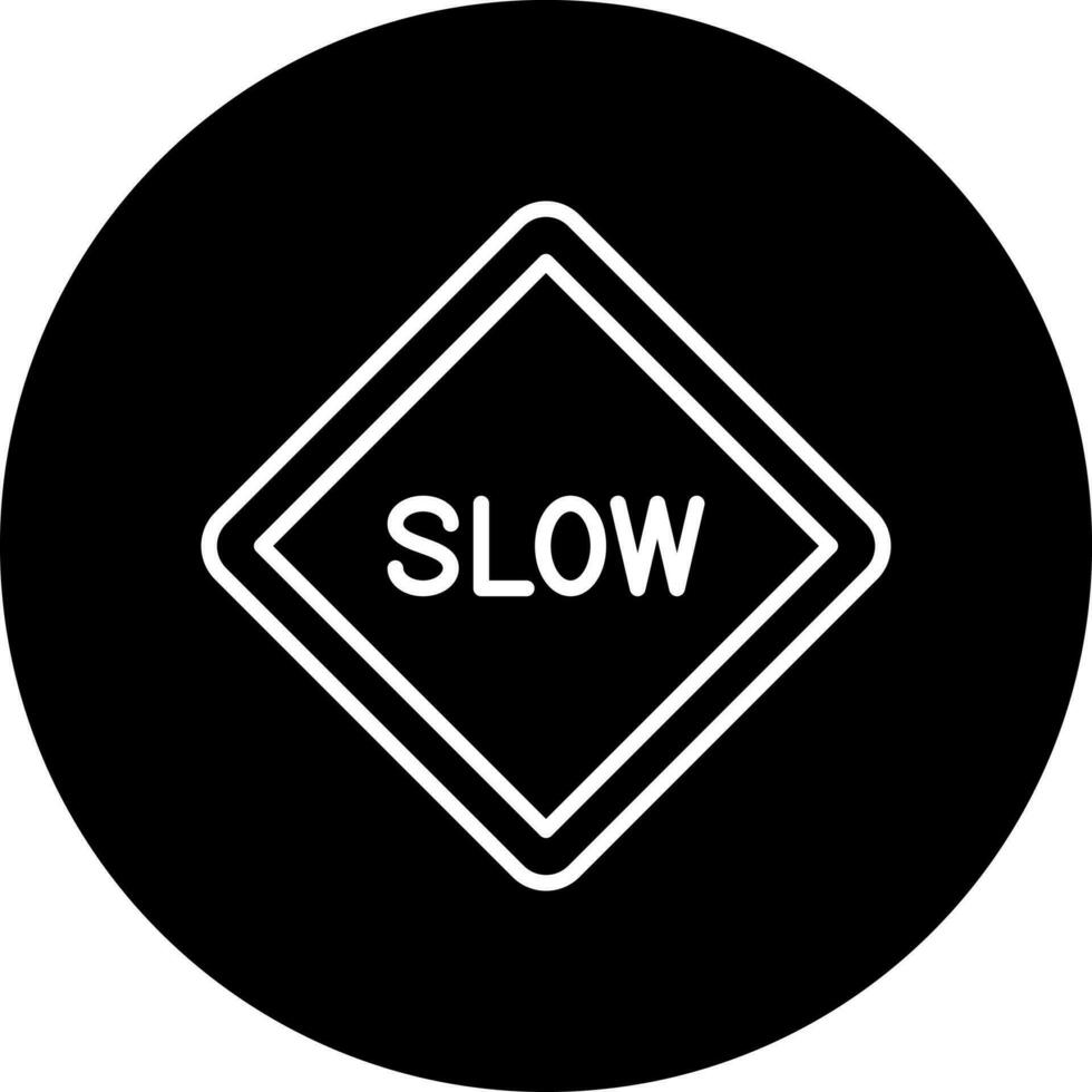 Slow Vector Icon Style