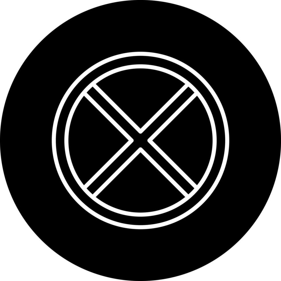 No Stopping Vector Icon Style