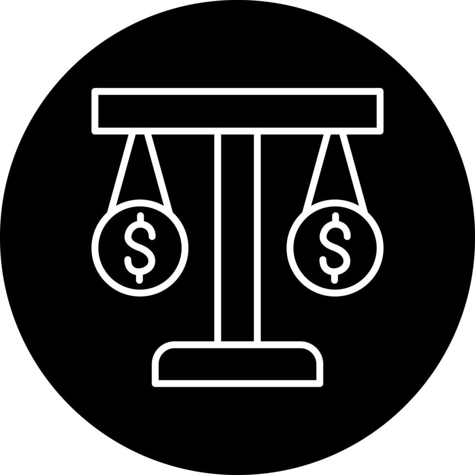 Balance Vector Icon Style