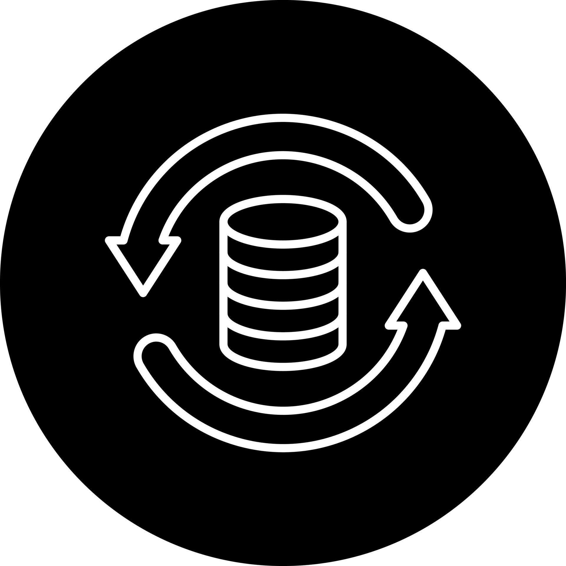 Data Backup Vector Icon Style 22553131 Vector Art at Vecteezy