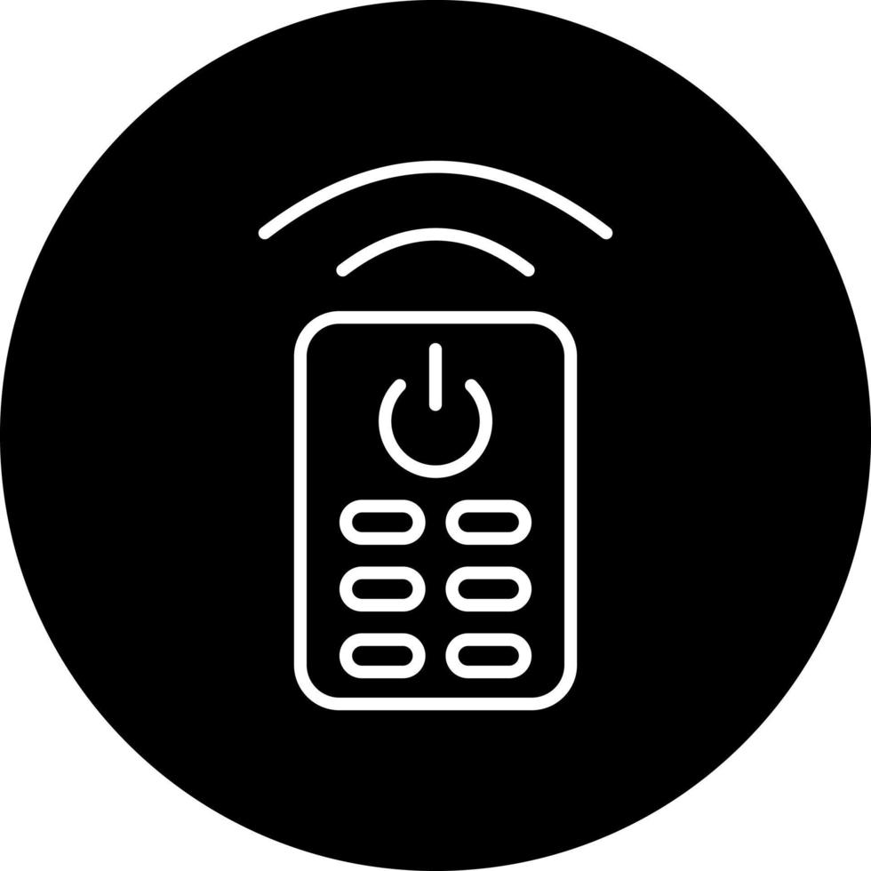 Remote Control Vector Icon Style