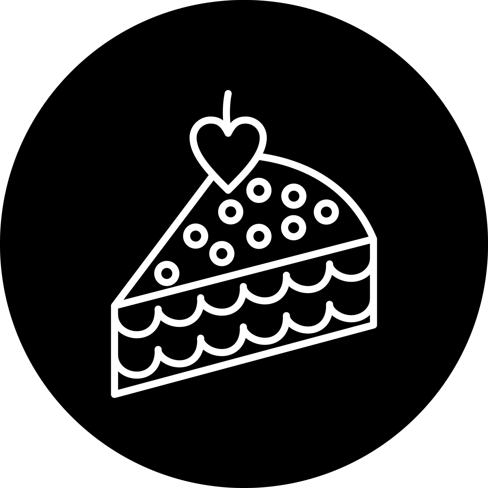 Cake Slice Vector Icon Style 22553399 Vector Art at Vecteezy