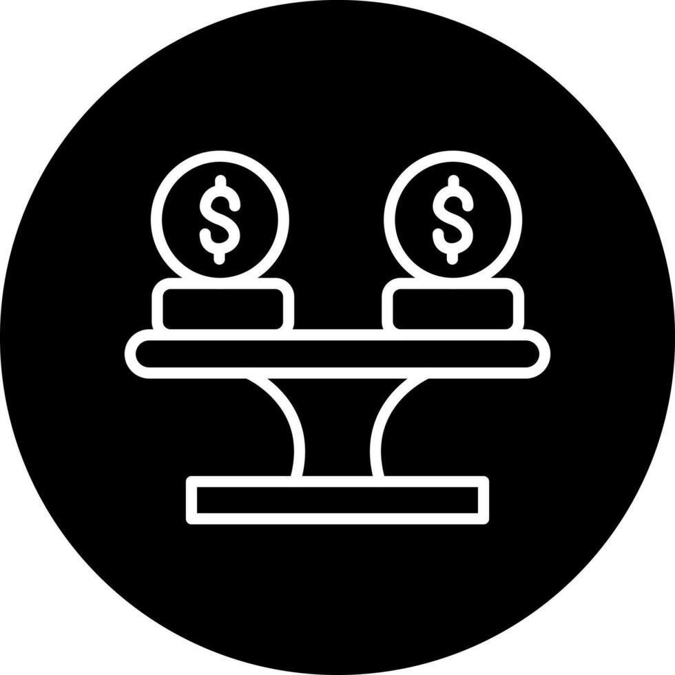Balance Vector Icon Style