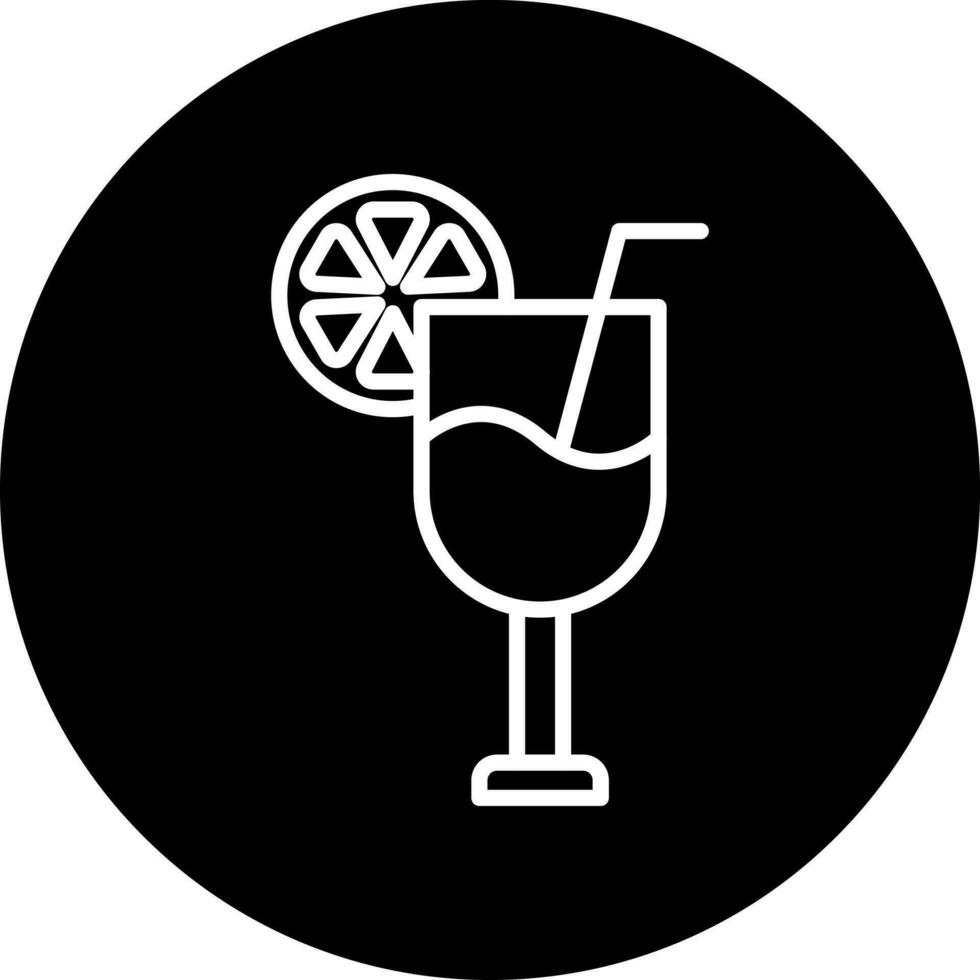 Cocktail Vector Icon Style