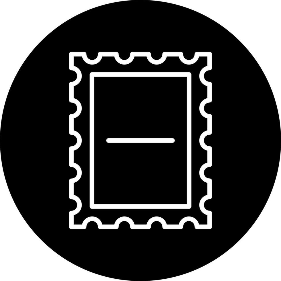 Post Stamp Vector Icon Style