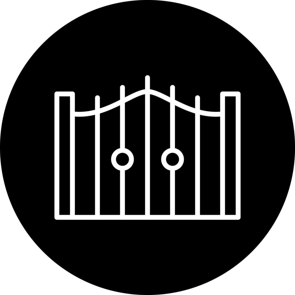 Gate Vector Icon Style