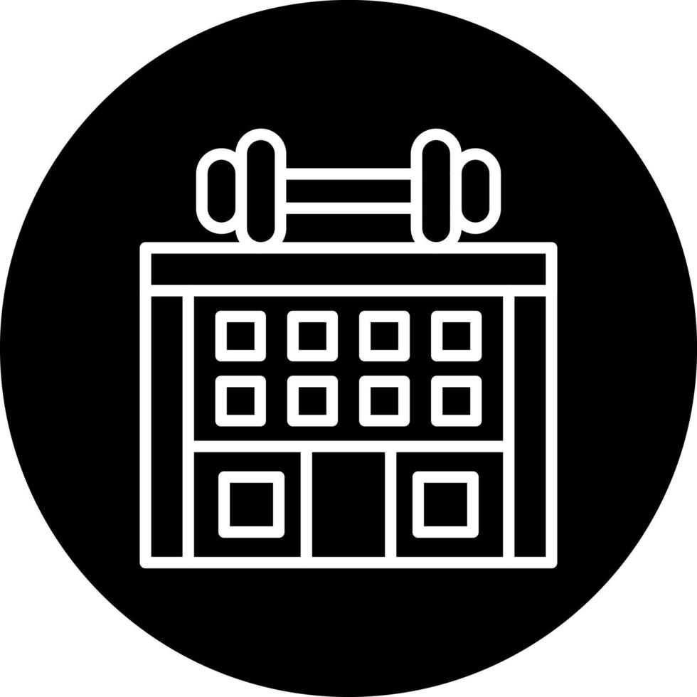 Gym Vector Icon Style