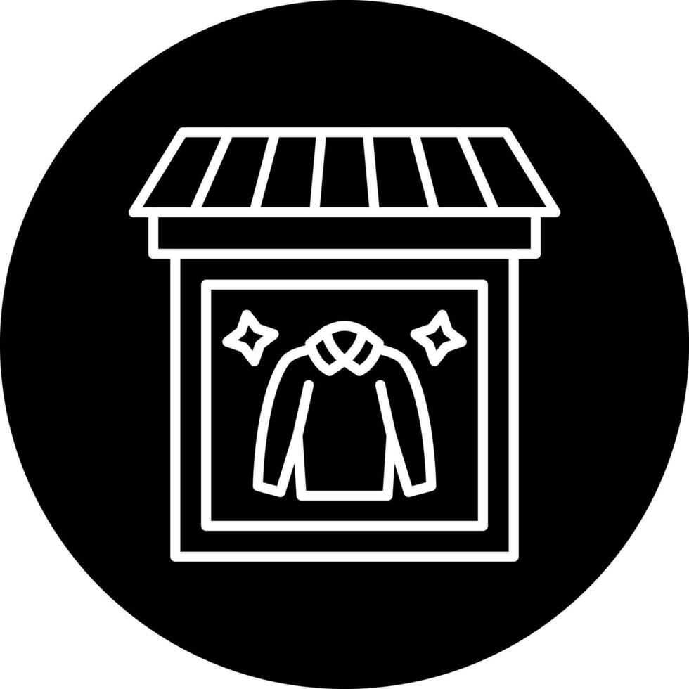 In Store Display Vector Icon Style