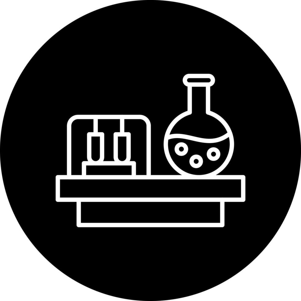 Chemical Laboratory Vector Icon Style