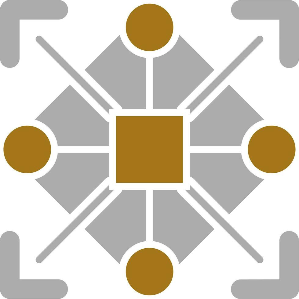 pattern recognition Vector Icon Style
