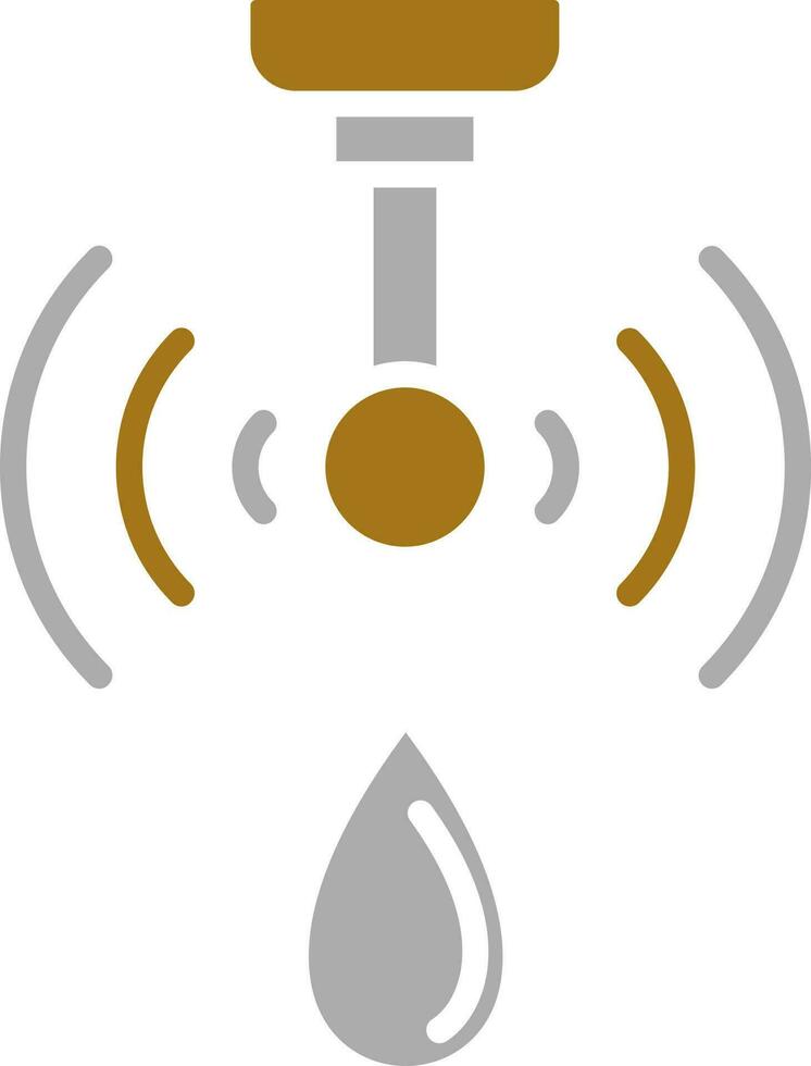 smart water sensor Vector Icon Style