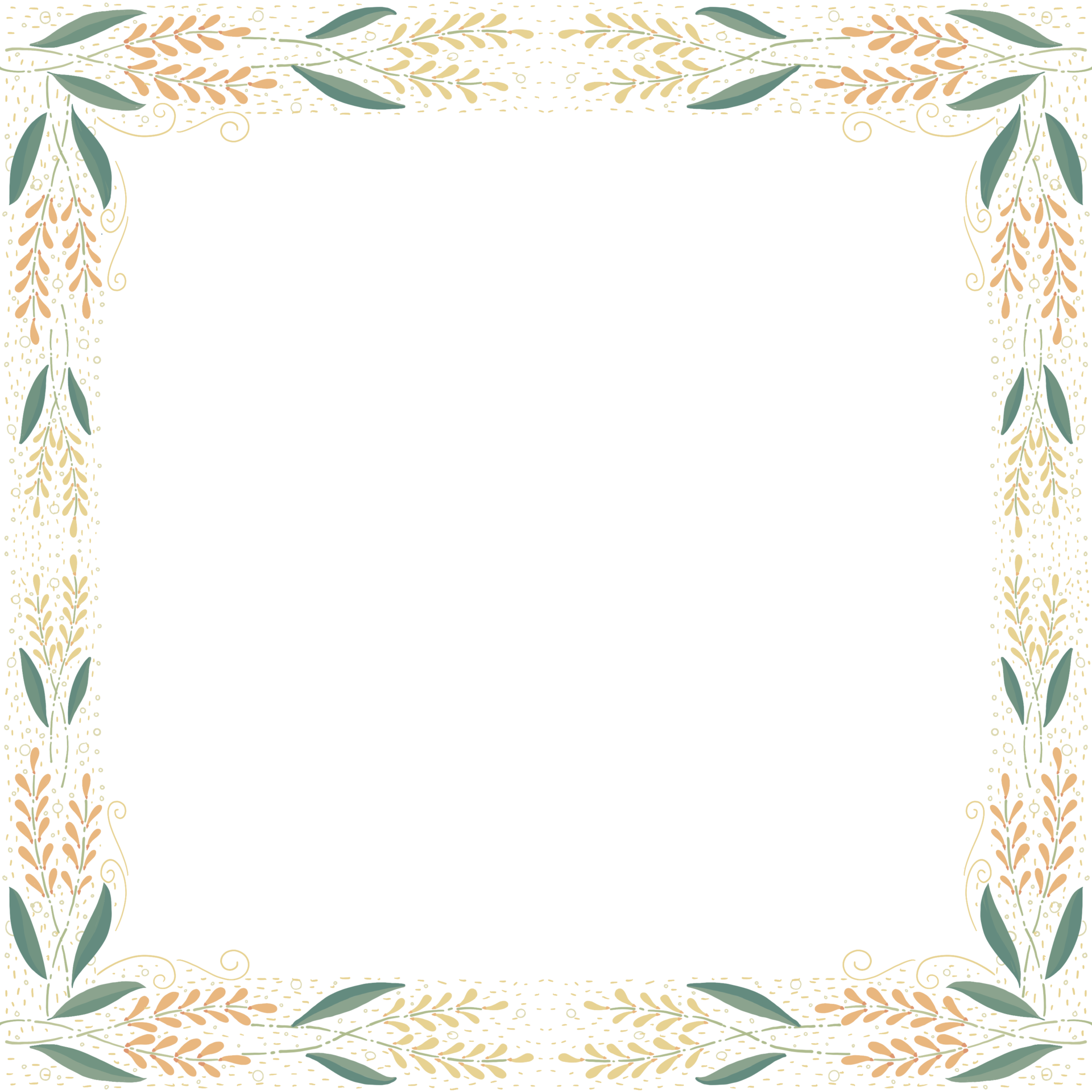 Flower Frames design 22554423 PNG