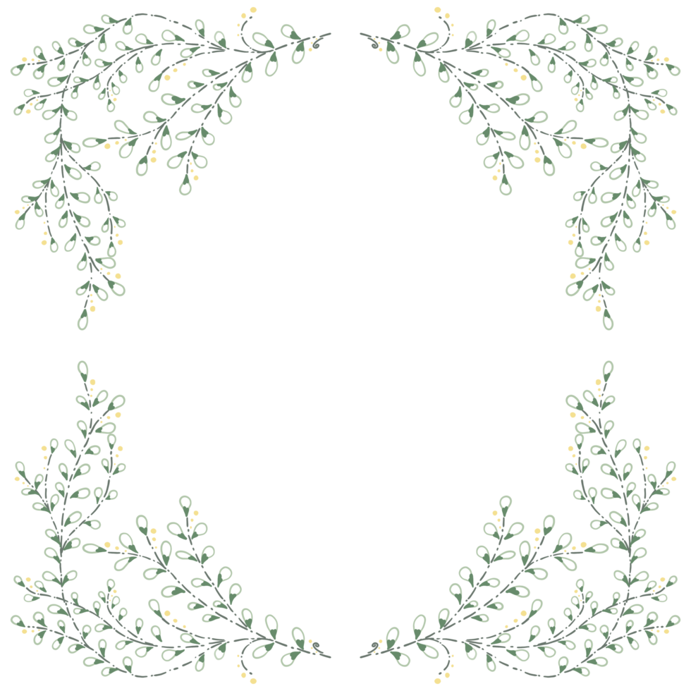 Flower Frames design png
