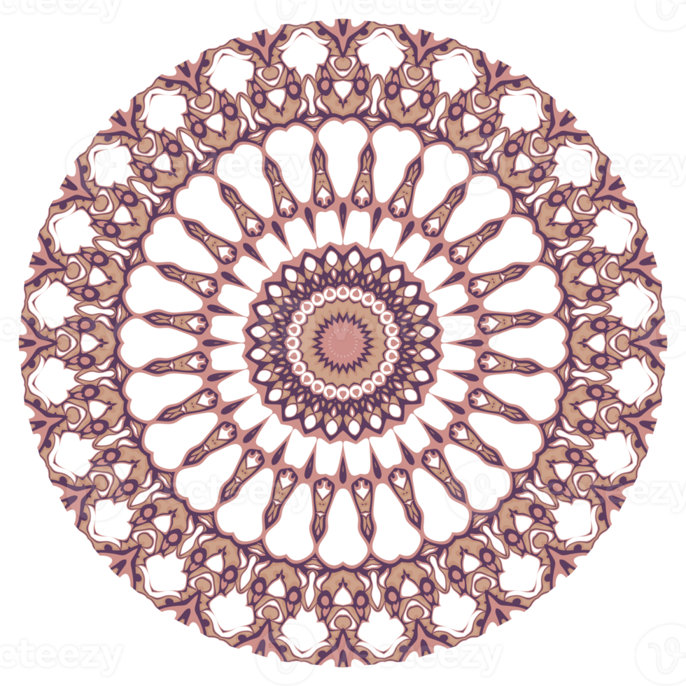 Abstract circle ornament png