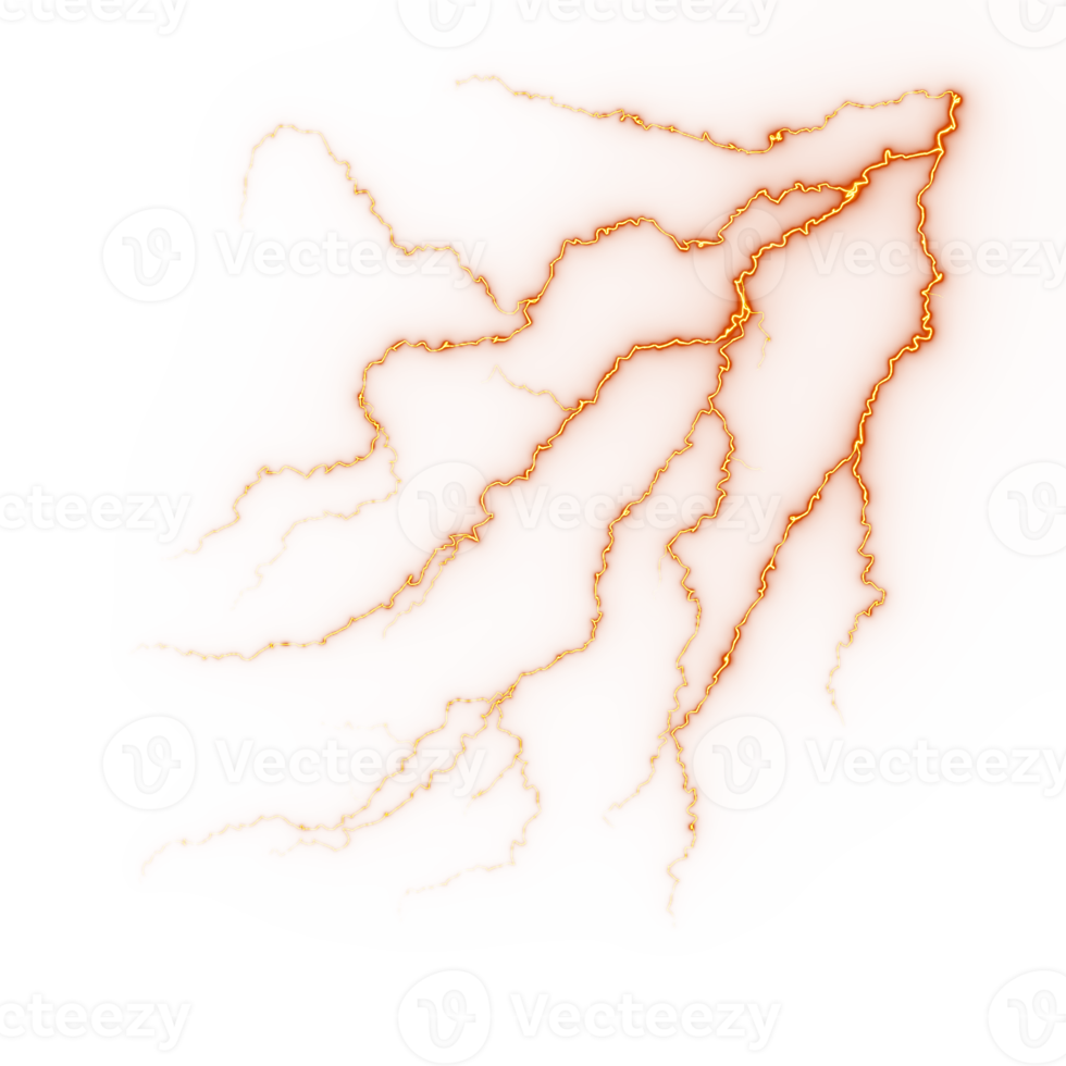 Abstract lightning strike 22554750 PNG