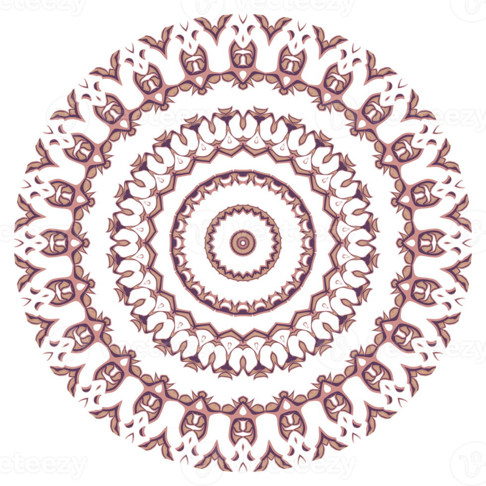 Abstract circle ornament png