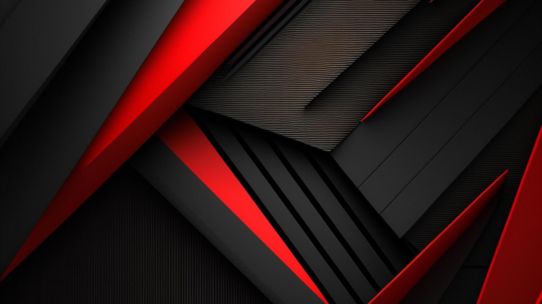 3D Abstract Red and Black Background by can be use as facebook cover photo