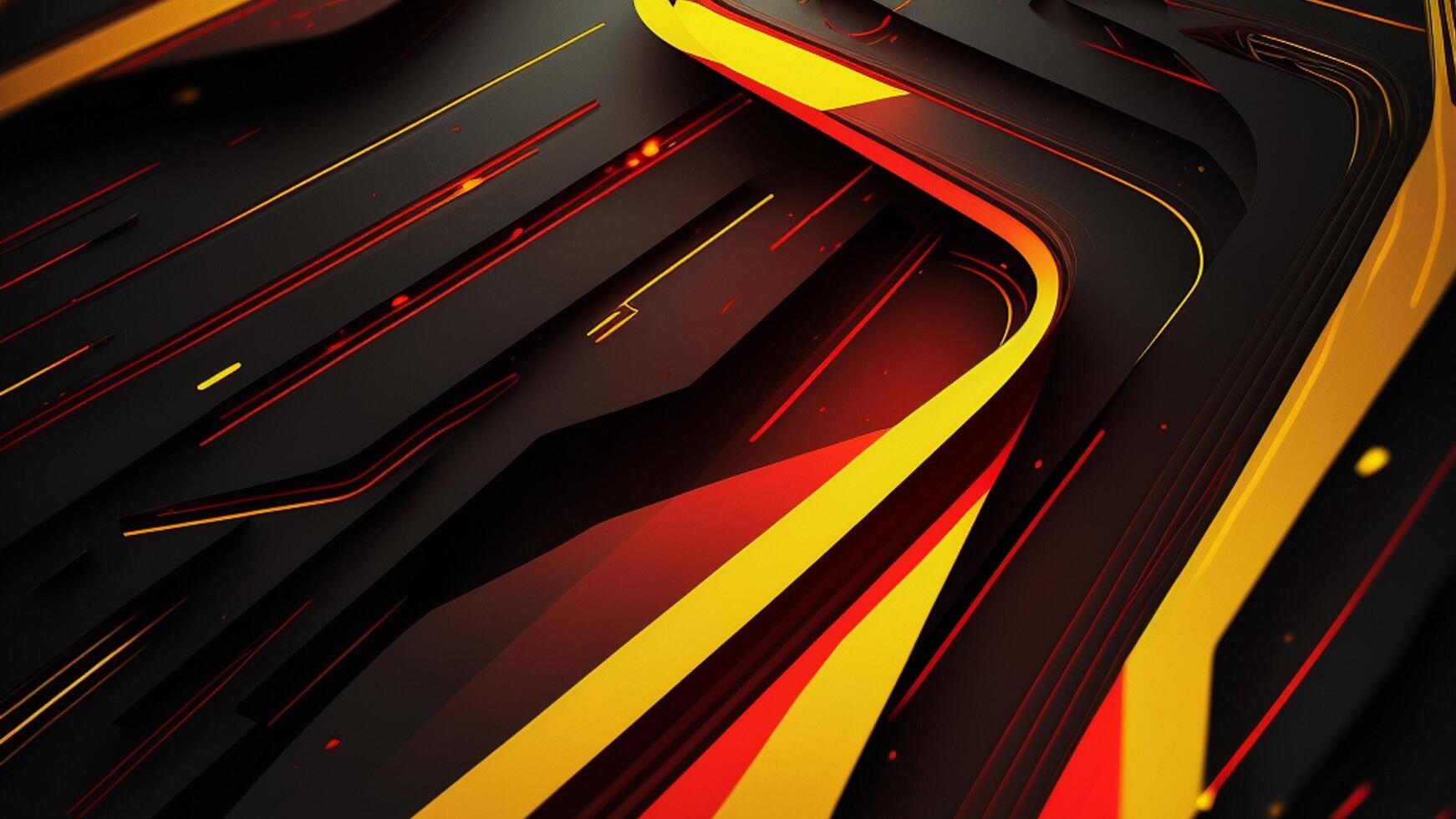3D Abstract Red and Black Background by can be use as facebook cover photo