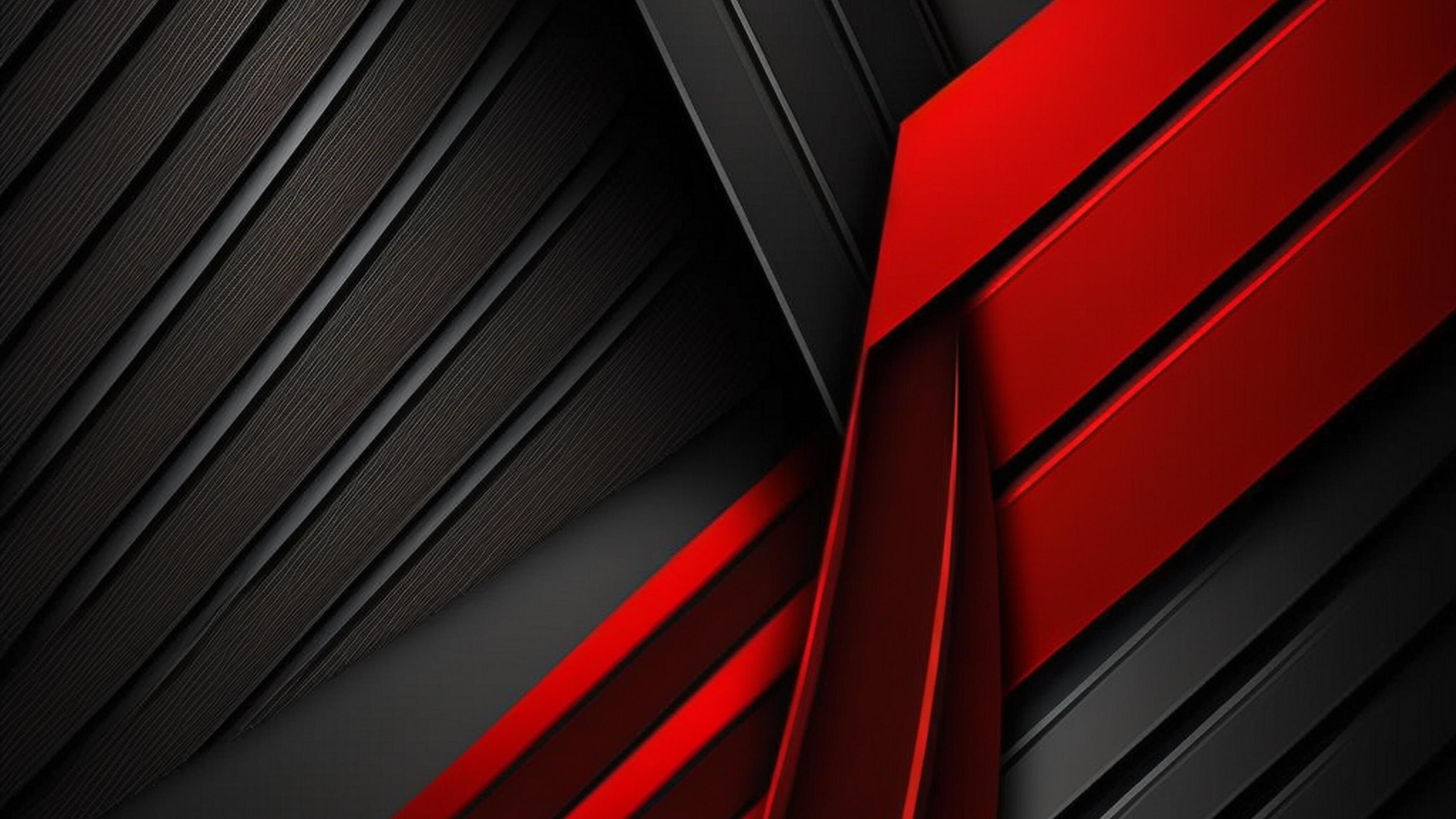 3D Abstract Red and Black Background by can be use as facebook cover