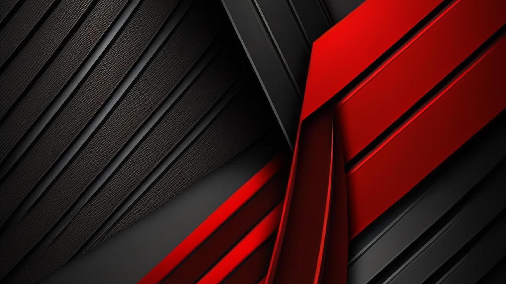 3D Abstract Red and Black Background by can be use as facebook cover photo