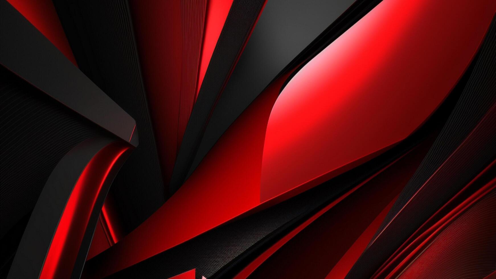 3D Abstract Red and Black Background by can be use as facebook cover photo