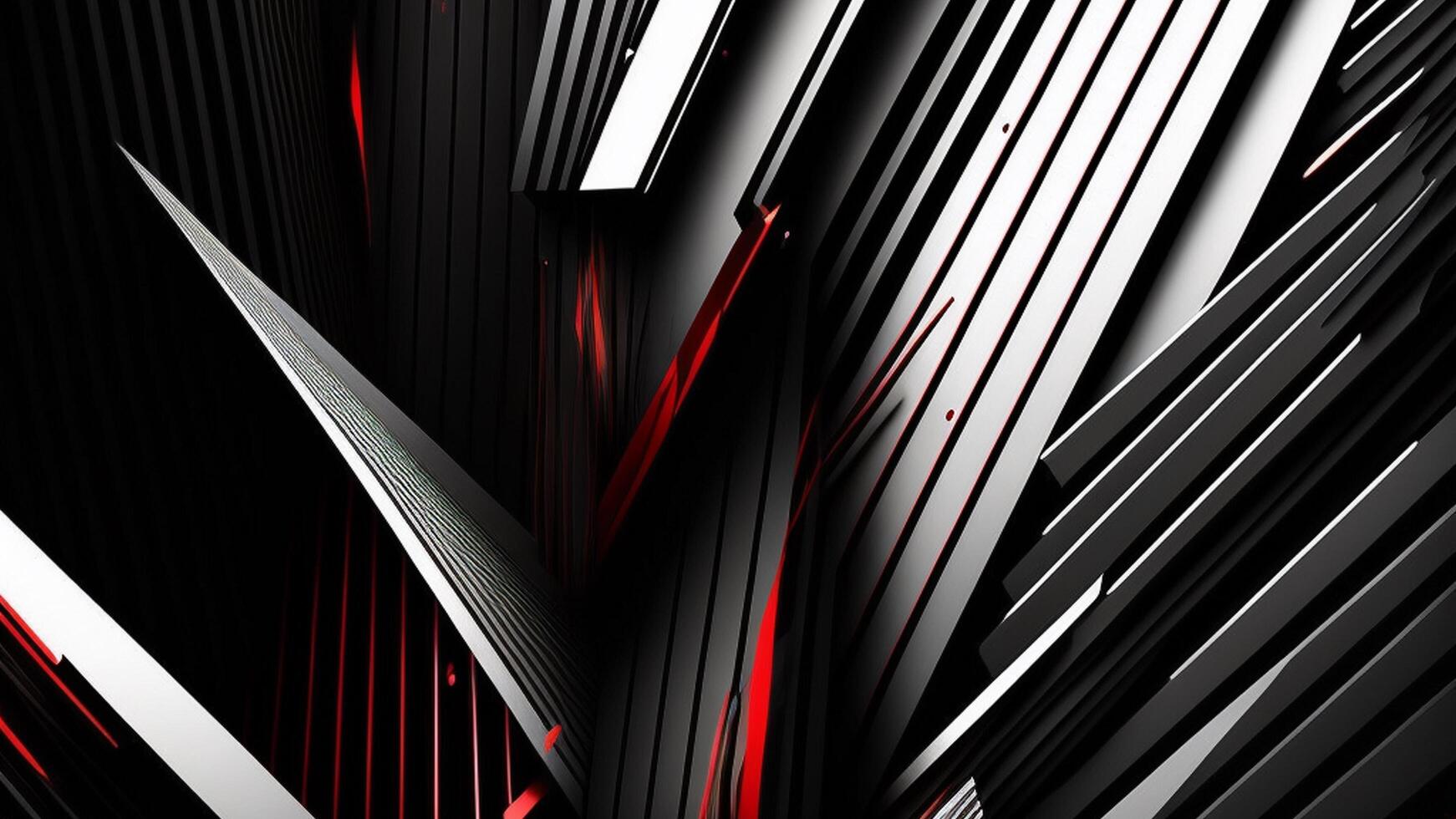 3D Abstract Red and Black Background by can be use as facebook cover photo