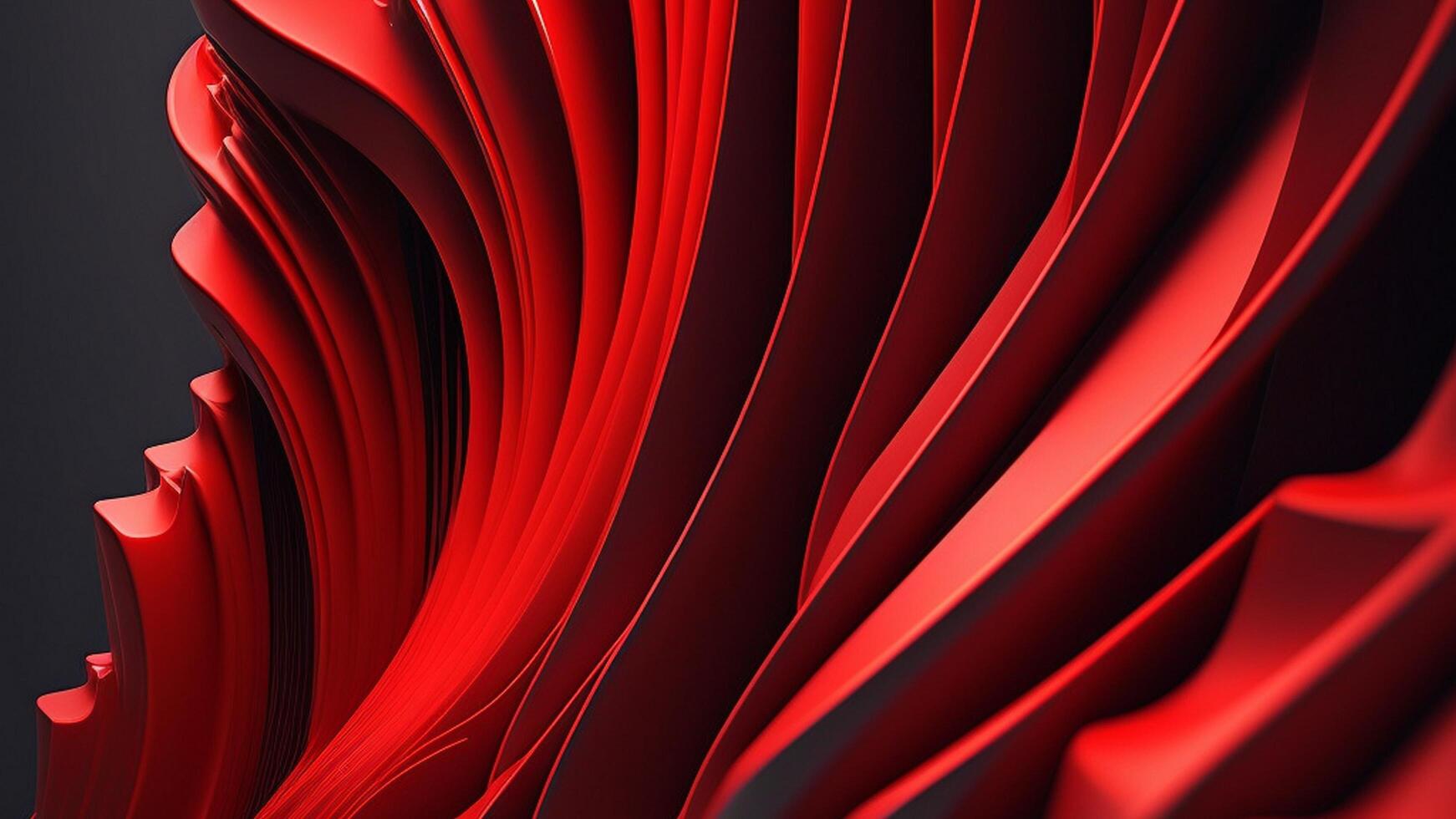 3D Abstract Red and Black Background by can be use as facebook cover photo