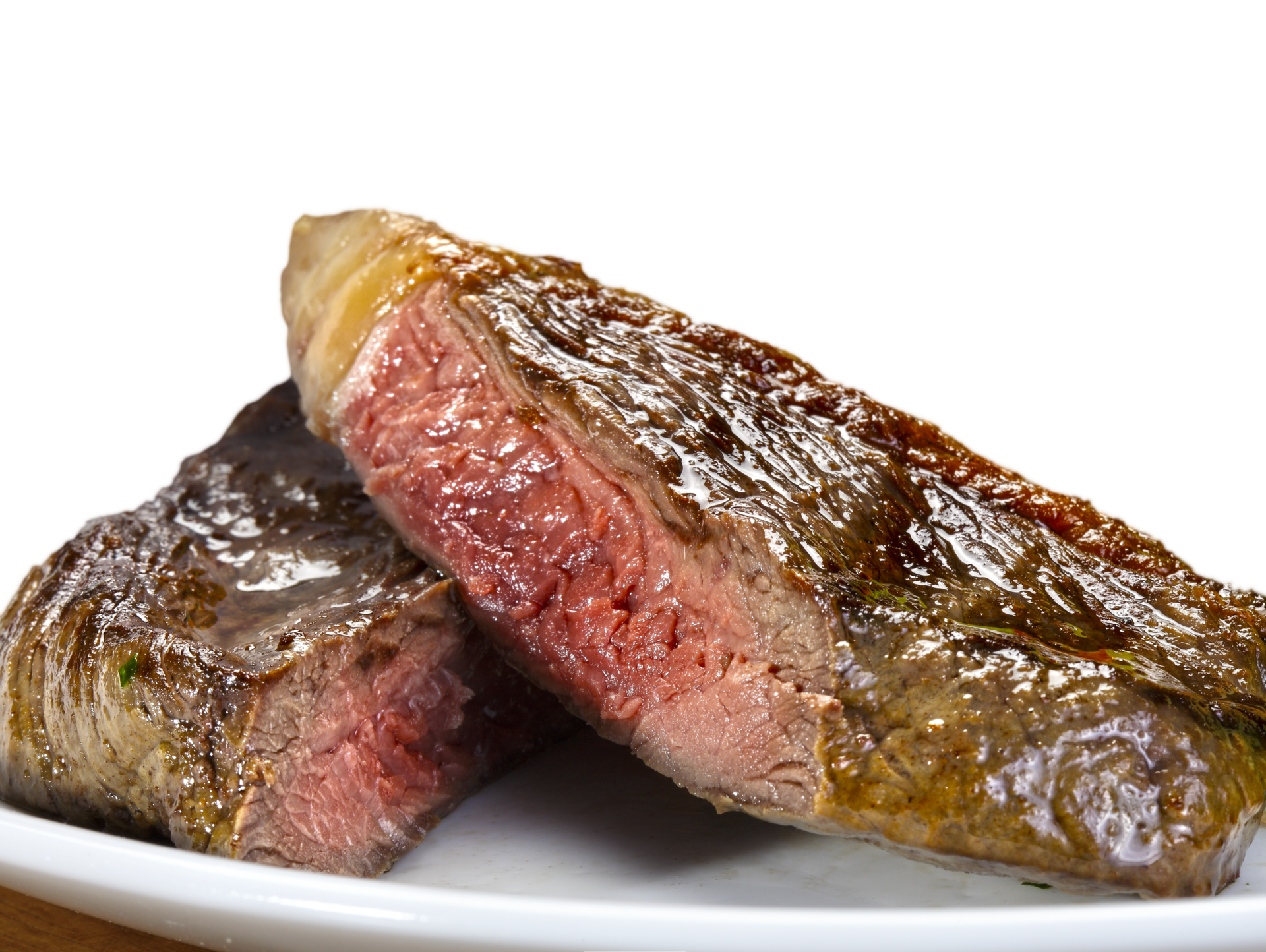 Premium PSD  Steak rotisserie at the steakhouse sliced picanha picanha