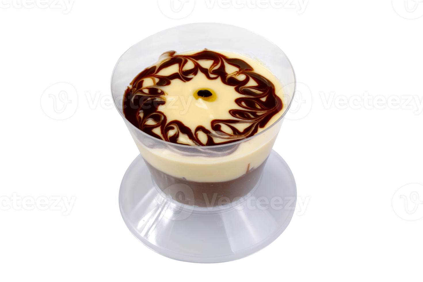chocolate mousse with passion fruit png