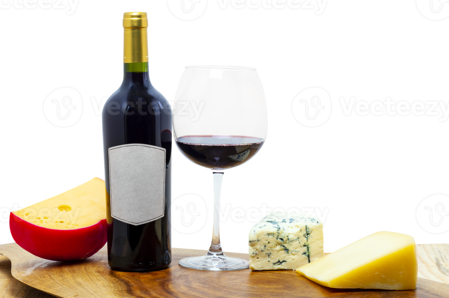 du vin rouge bouteille avec fromage png