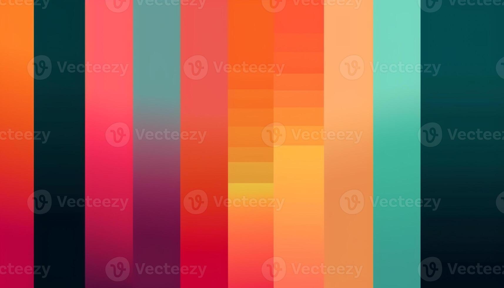 Simple minimalist retro color trendy background abstract colorful wallpaper and backdrop. Artistic digital art 3d rendering geometric line stripe bar element design material. photo