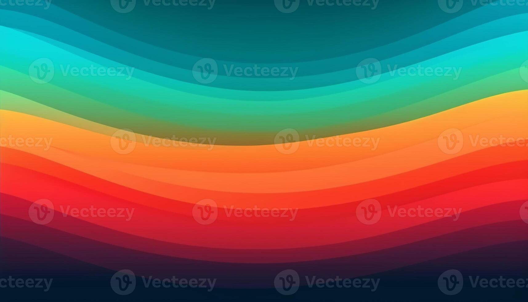 Simple minimalist retro color trendy background abstract colorful wallpaper and backdrop. Artistic digital art 3d rendering geometric line stripe bar element design material. wave. photo