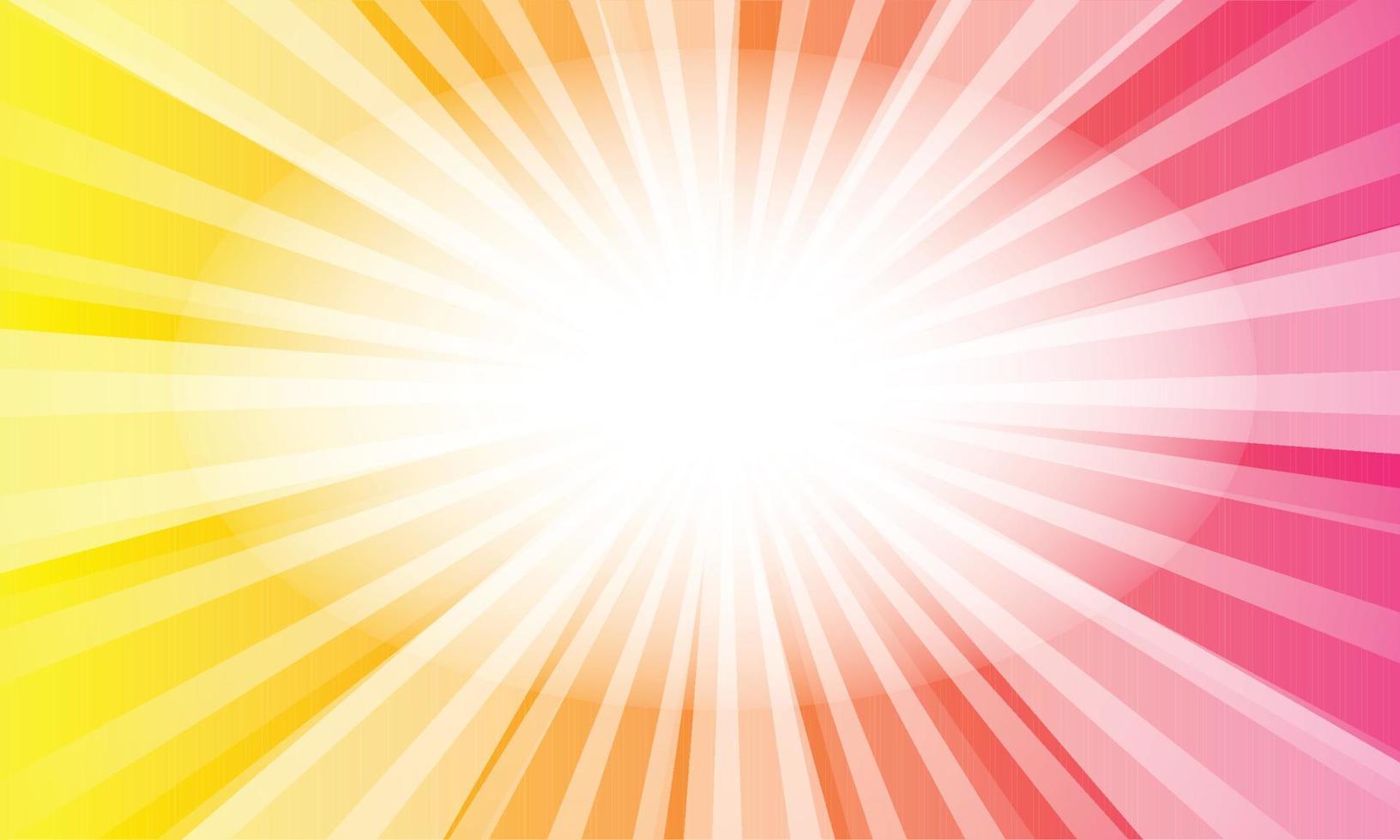 Bright Sunlight Effect Background vector