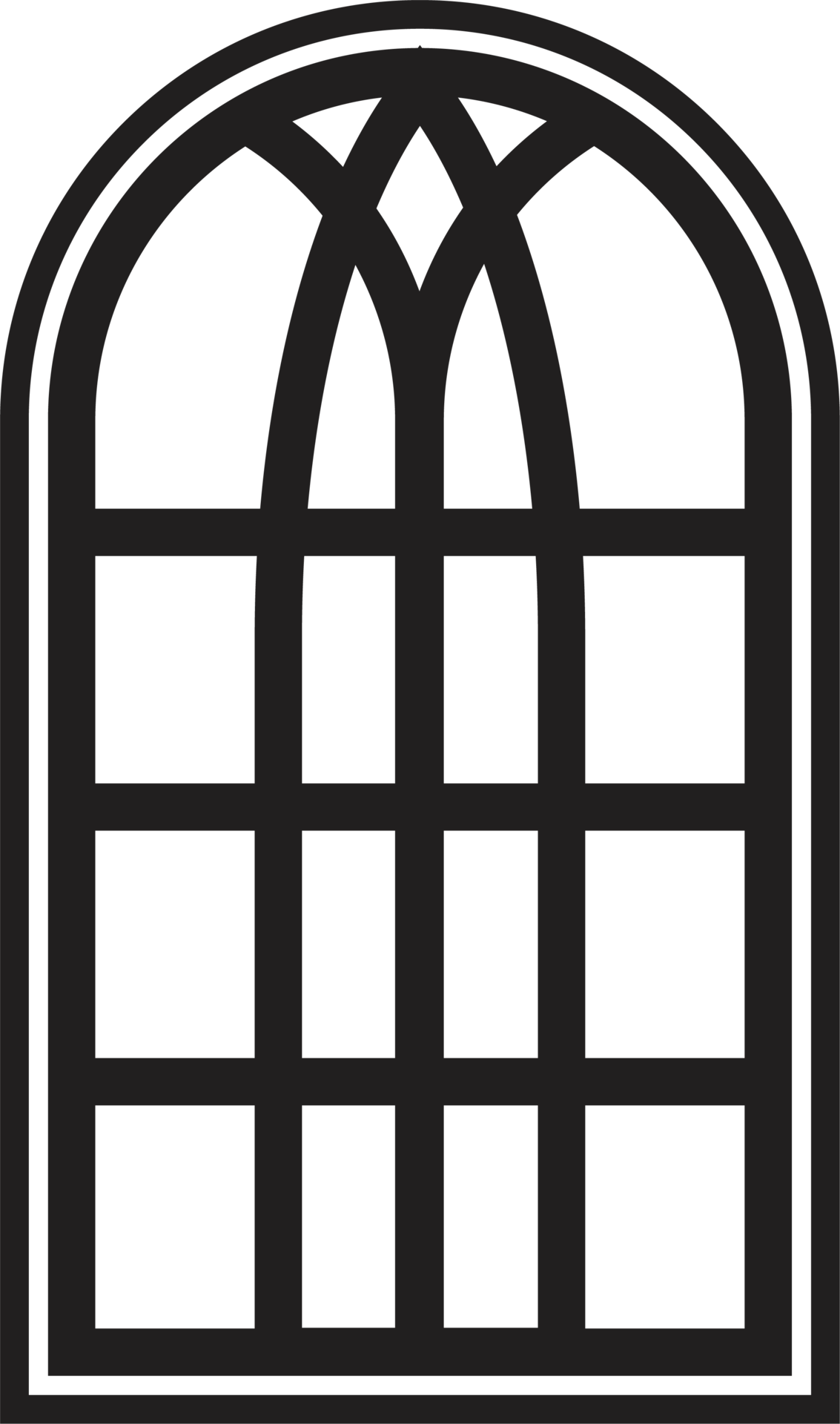 gothic-window-vintage-stained-glass-church-frame-element-of