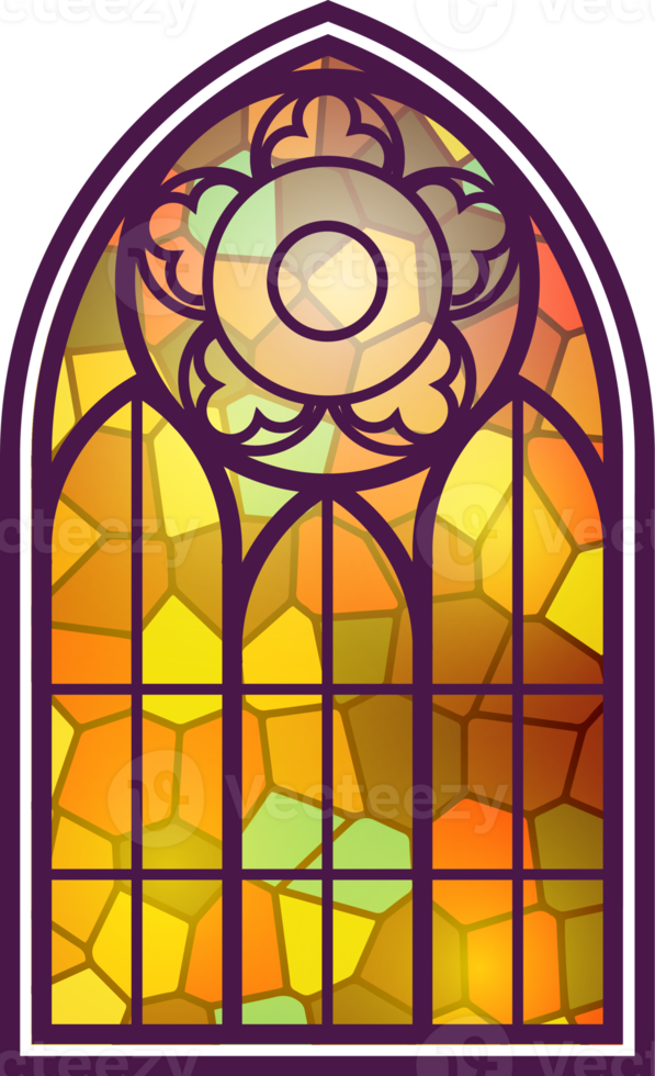 Church Panes Decorated with Colored Mosaic Glass in Different  Shapes.Beautiful Collection of Vitreous Paint Windows with Stock Vector -  Illustration of religious, icon: 277755353