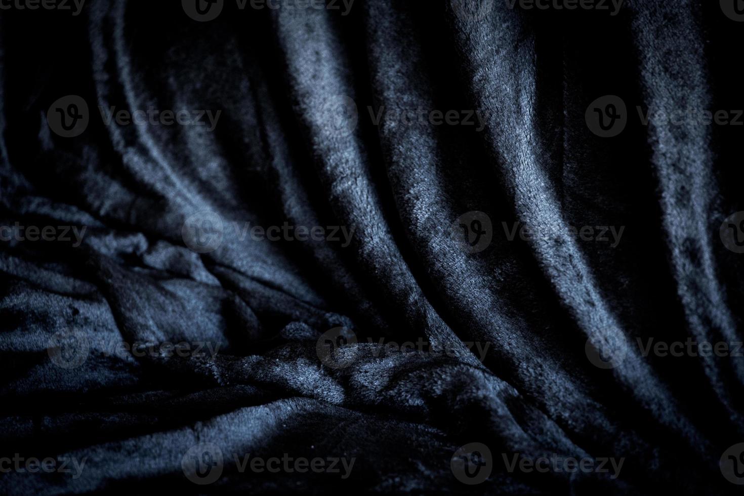 fabric original abstract velor soft background in black and gray in close-up photo