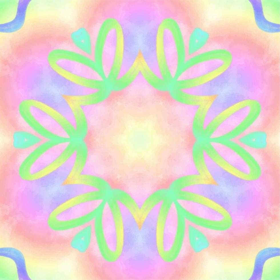 Abstract kaleidoscope background. Beautiful kaleidoscope seamless pattern. Multicolor mosaic texture. Seamless kaleidoscope texture. Unique kaleidoscope design vector