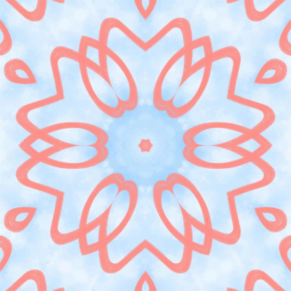 Abstract kaleidoscope background. Beautiful kaleidoscope seamless pattern. Multicolor mosaic texture. Seamless kaleidoscope texture. Unique kaleidoscope design vector